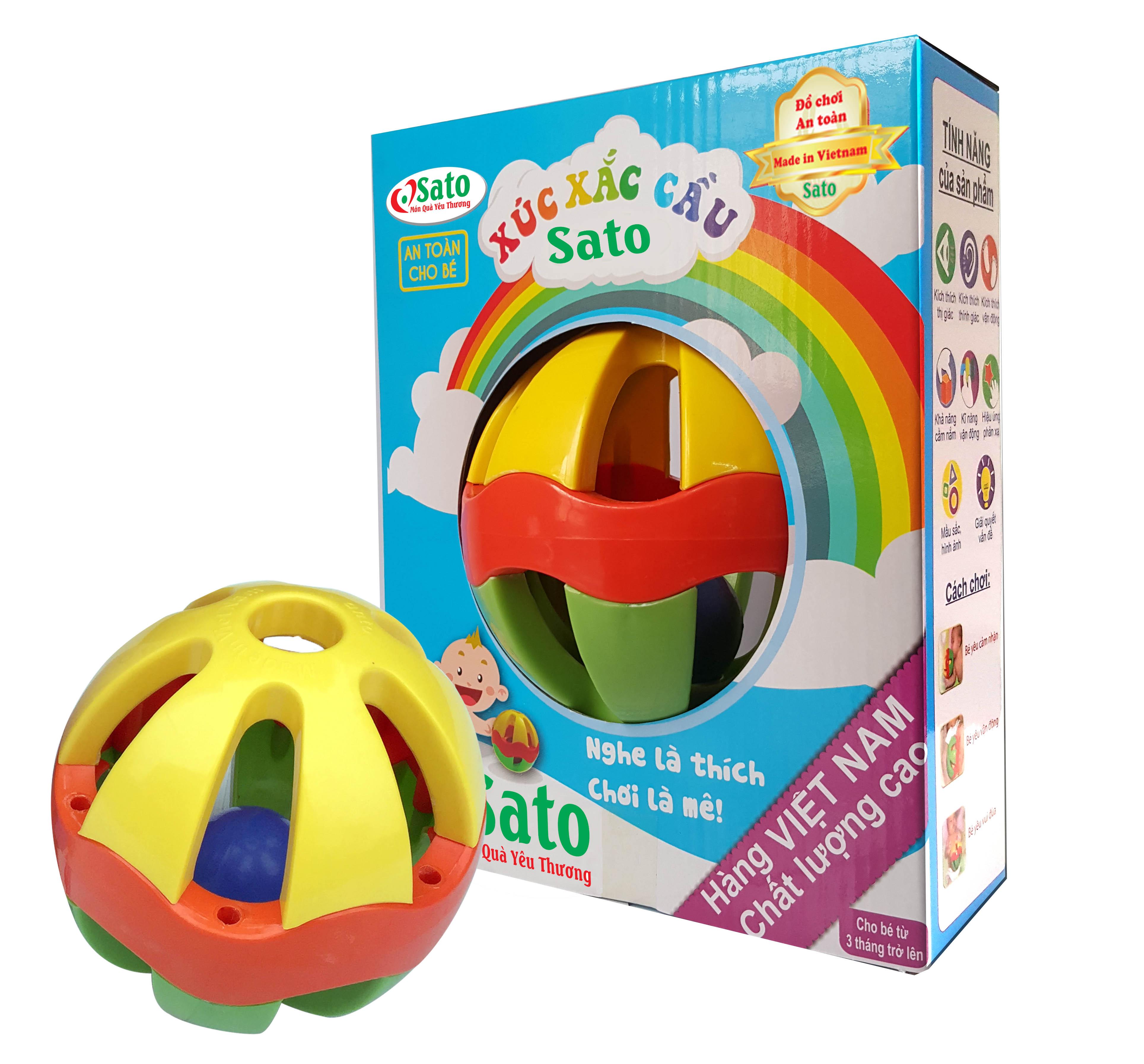 Đồ Chơi Xúc Xắc Cầu Sato01