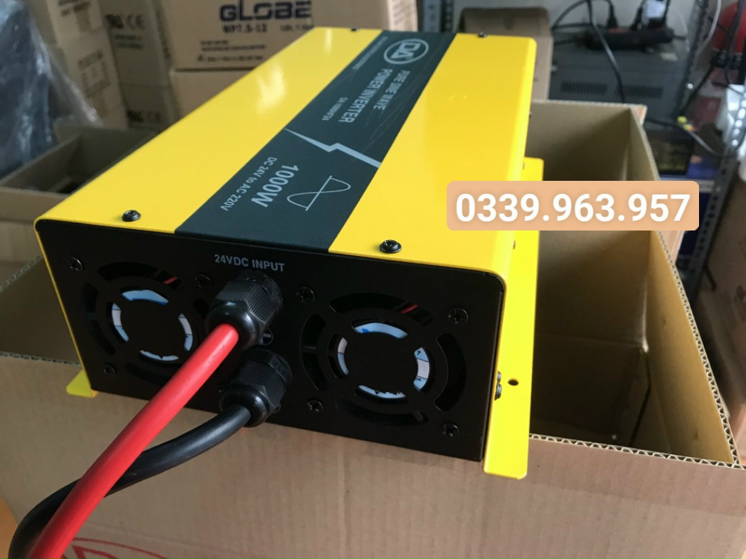 Bộ Kích Điện Sin Chuẩn DC-AC (Pure Sine Wave) DA 12V / 24V 600W - (PDC-TECH)