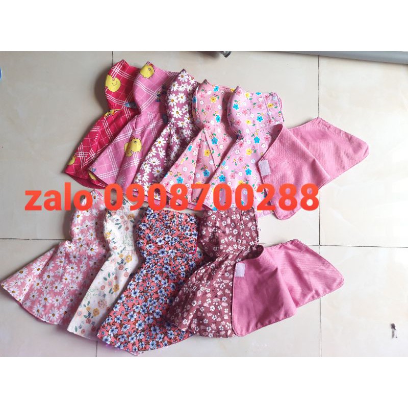 Khẩu trang yếm che tai trùm kím cổ và vai MãP460