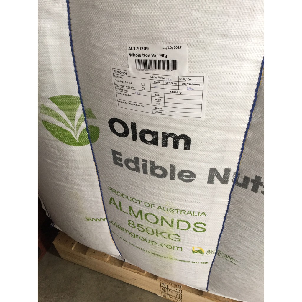 Hạnh Nhân Hạt Úc 1Kg