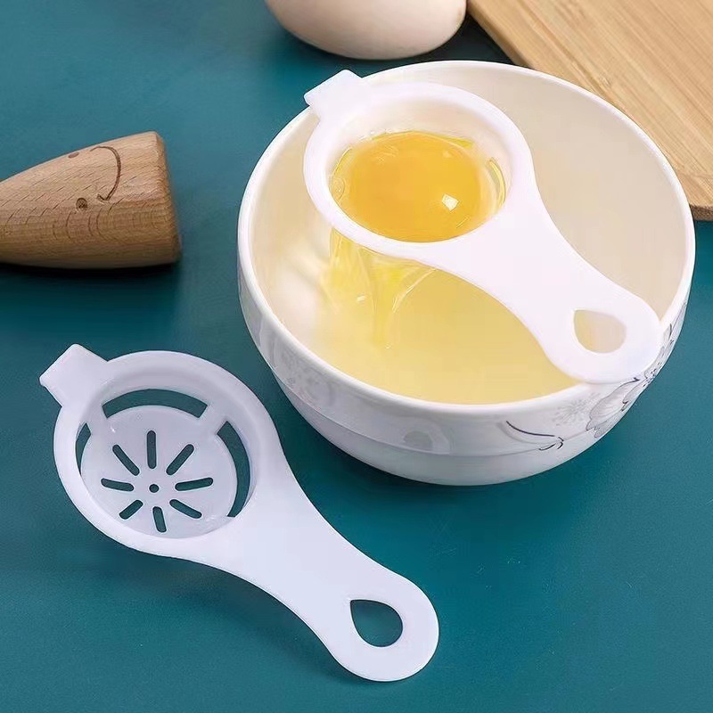 Convenient chicken egg yolk separator with Holder -Hause
