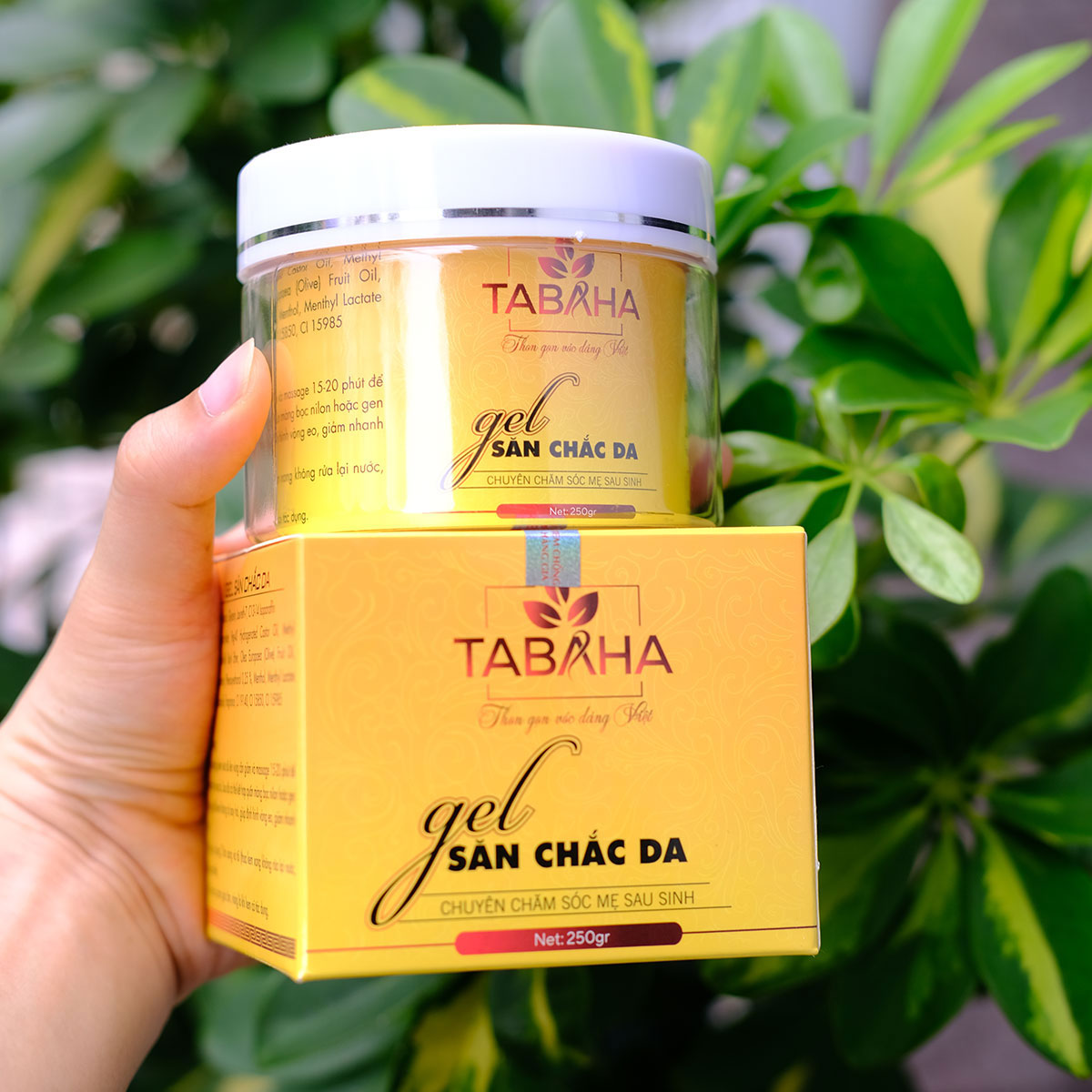 Kem tan mỡ bụng cho mẹ sau sinh tabaha