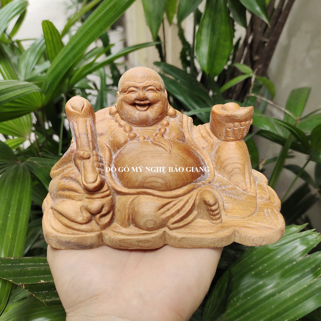 Tượng phật di lặc gỗ ngọc am thơm nức