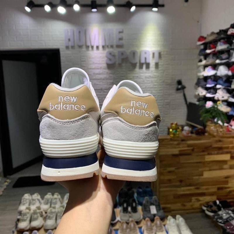 [ẢNH THẬT] Giày sneaker new 574 xanh than