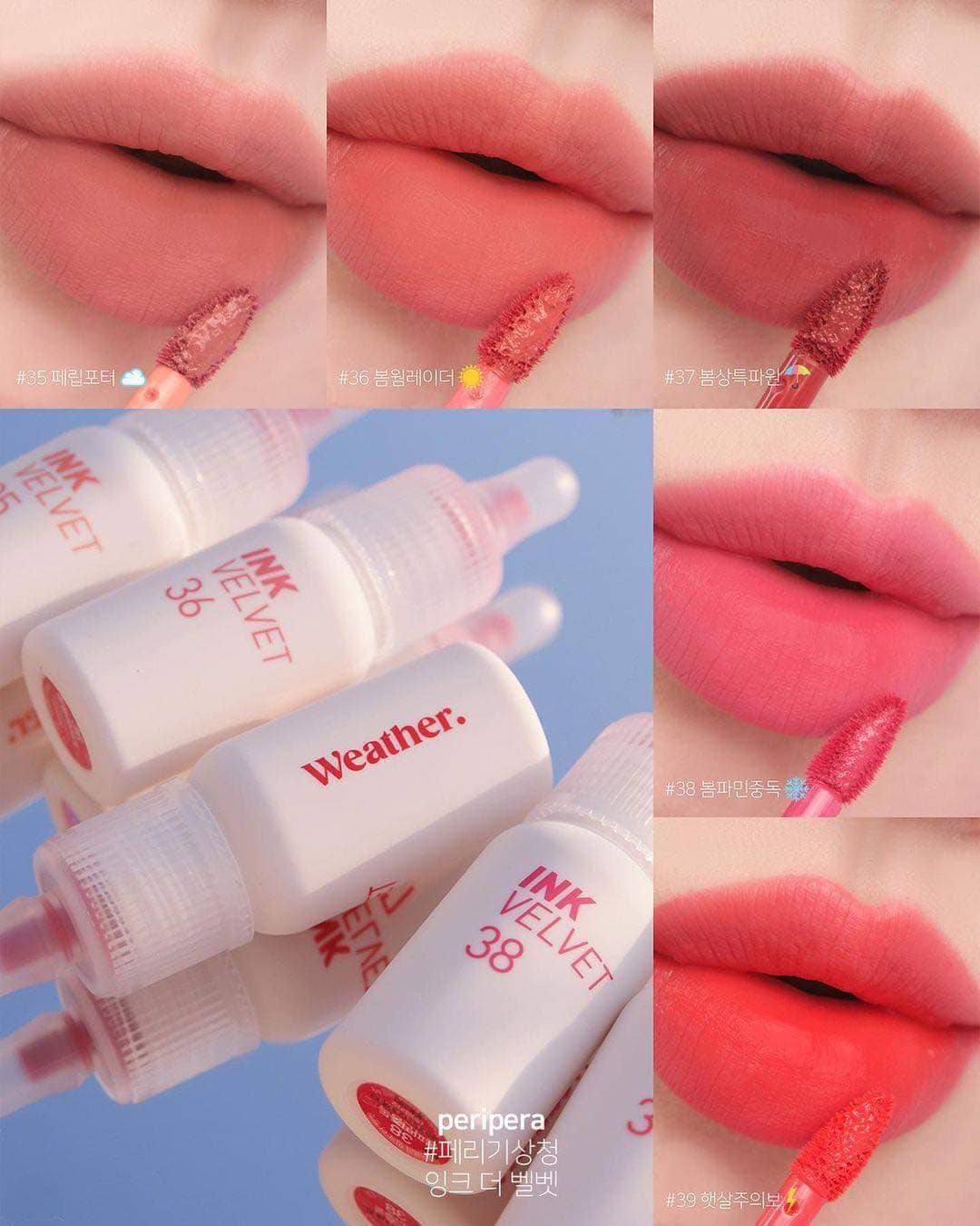 Son Kem Lì PERIPERA Ink The Velvet 4g [Weather Edition]