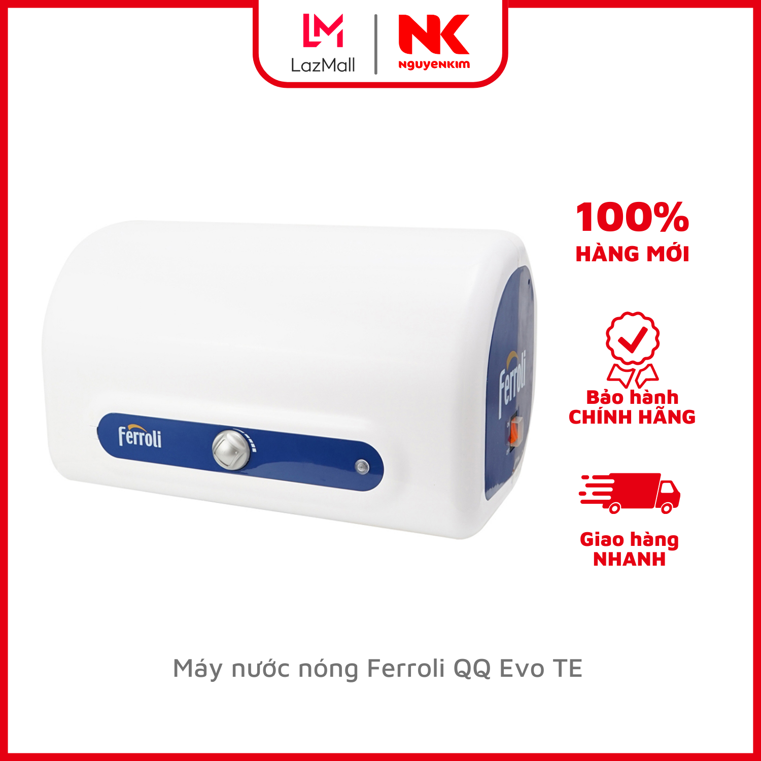 Máy nước nóng ferroli qq evo te