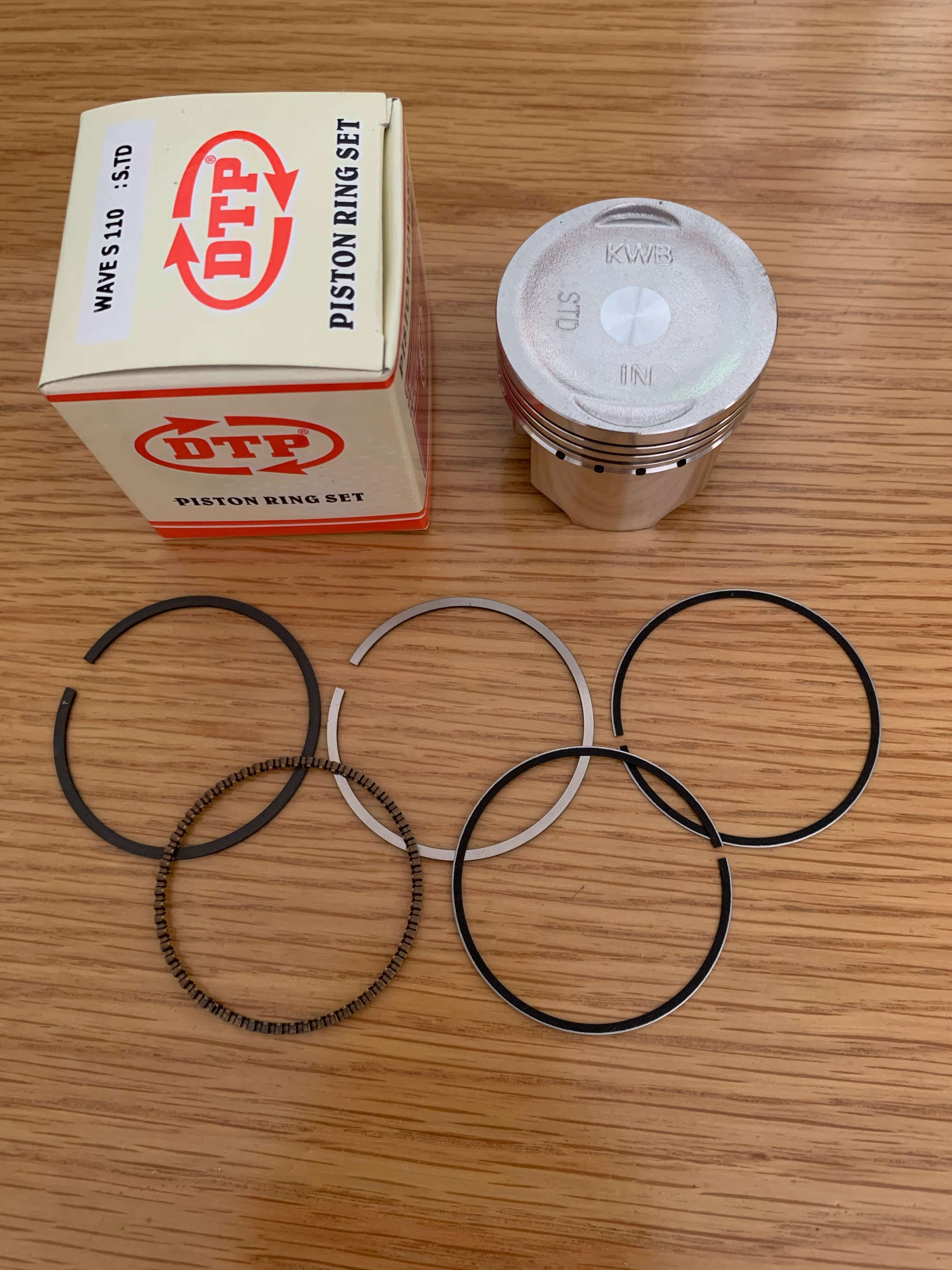 Piston bạc dành cho xe WAVE S 110cc (cos 0-4)