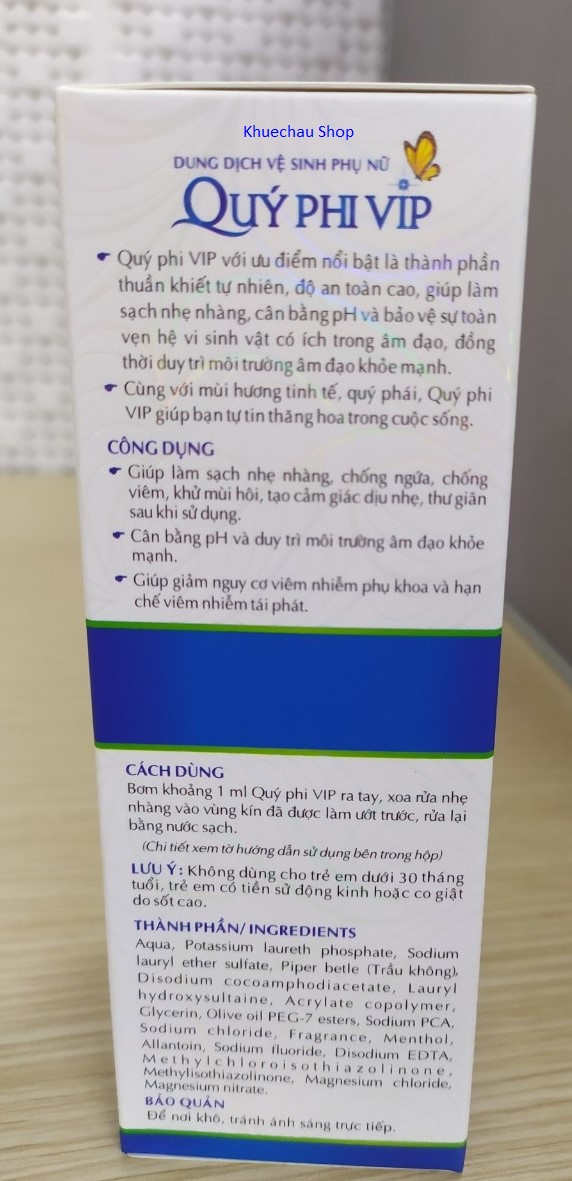 DUNG DỊCH QUÝ PHI VIP (120ML)