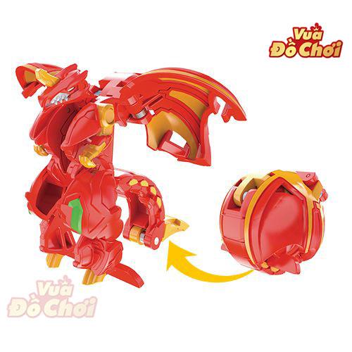 Siêu Chiến Binh Rồng Lửa DX DRAGONID RED - BAKUGAN 124009