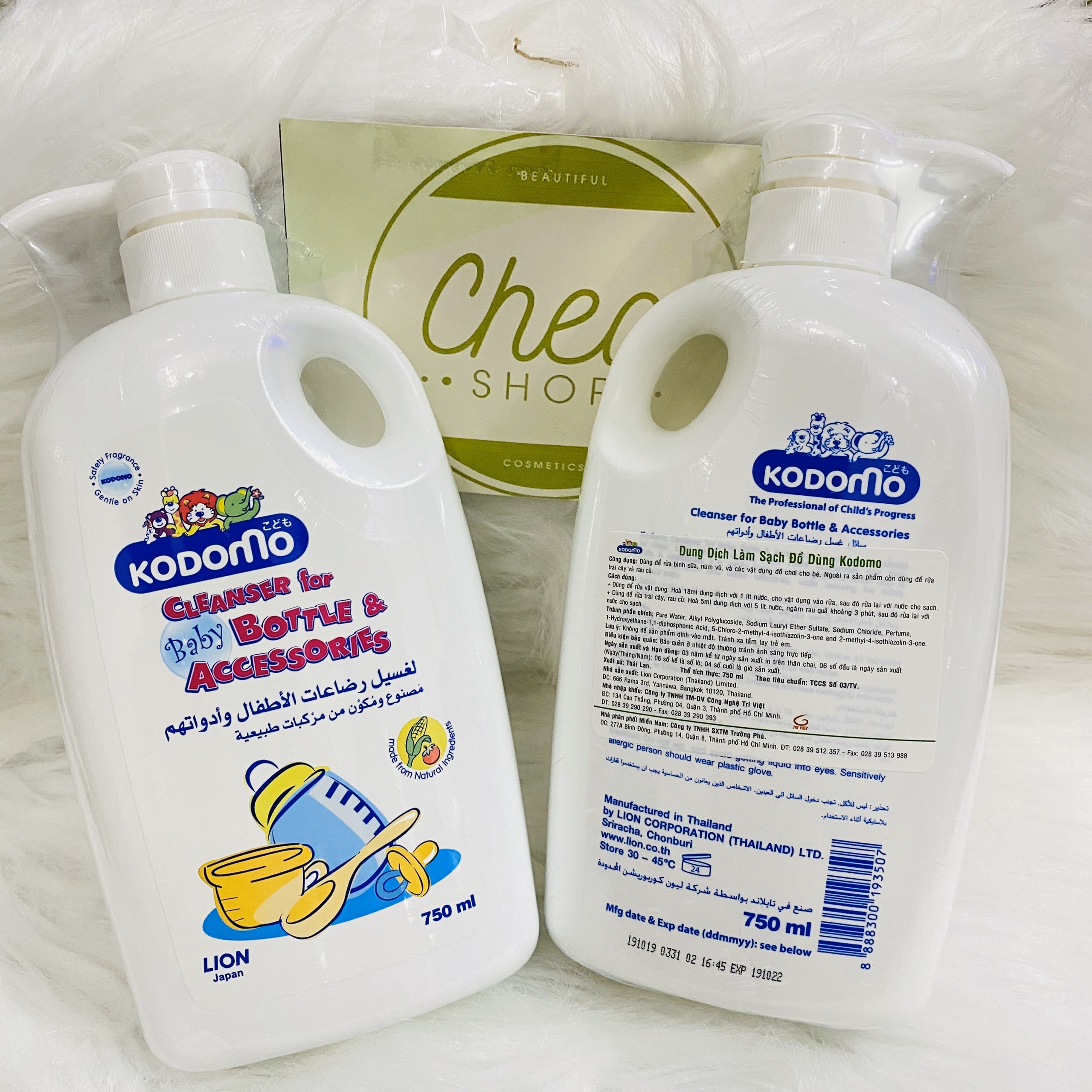 Nước rửa bình sữa Kodomo cho bé