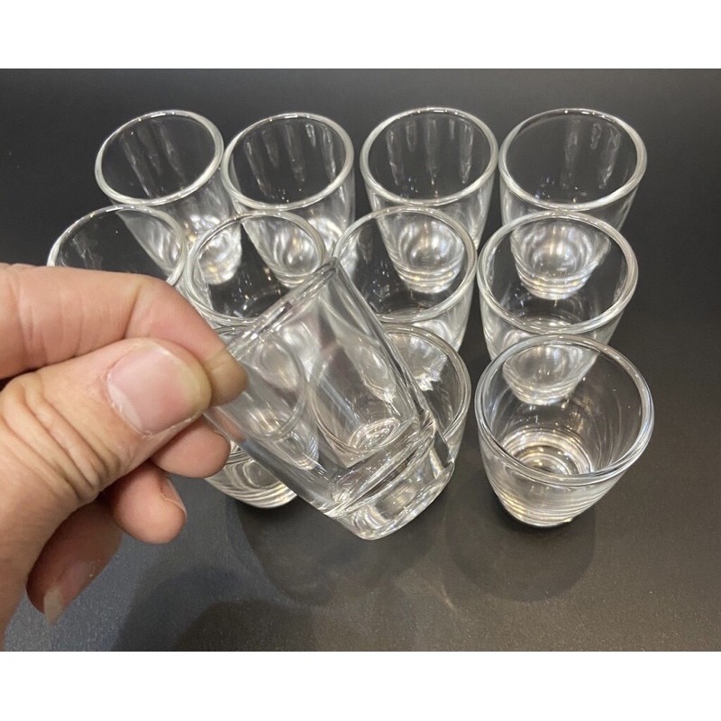 Combo 12 Chén Mắt Trâu (Thủy Tinh) Chính Hãng
