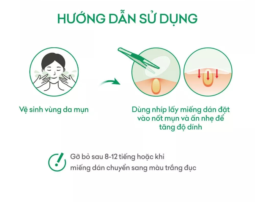 [15.3 Hoàn tiền 12%]Miếng Dán Mụn Acnes Clear Patch (12 Miếng/24 miếng/48 miếng)