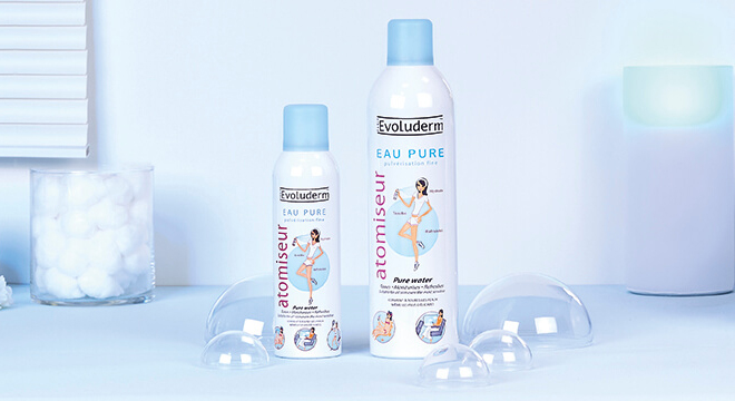 Xịt khoáng Evoluderm Atomiseur Eau Pure 150ml