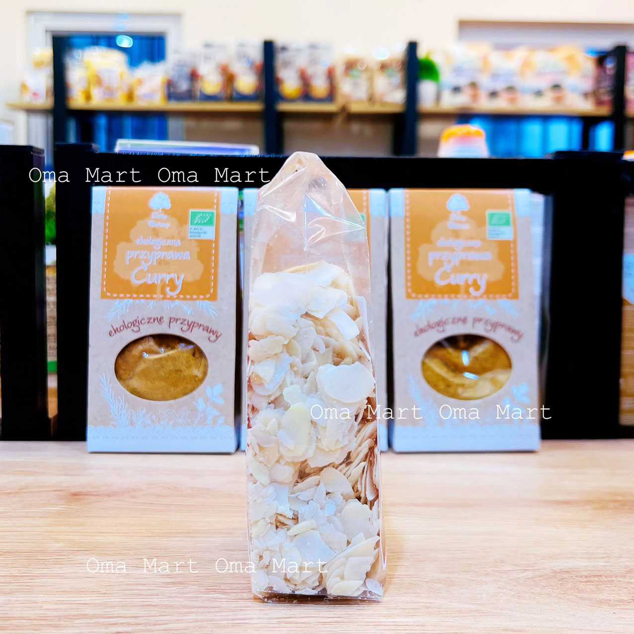 Hạnh nhân lát hữu cơ Bio Planet 100g
