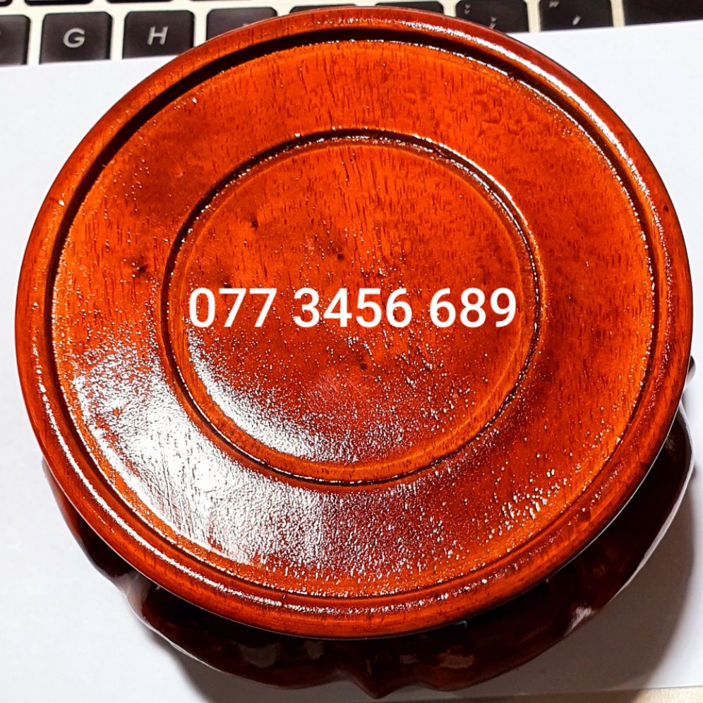 Đôn gỗ cao 6cm phi 11cm