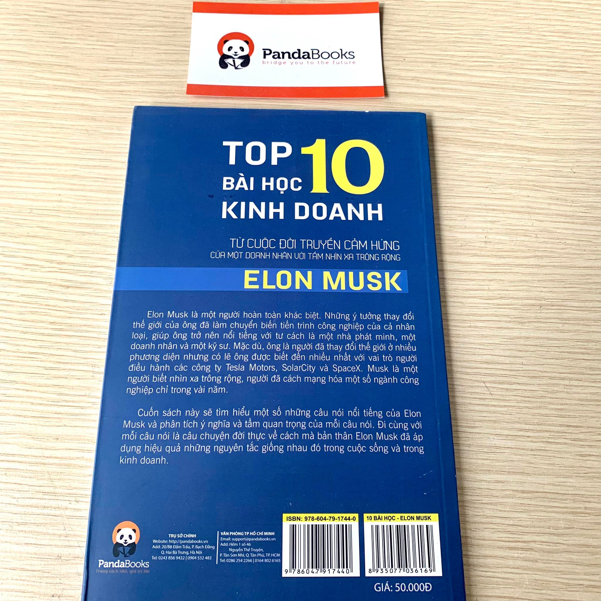 Elon Musk - Top 10 Bài Học Kinh Doanh