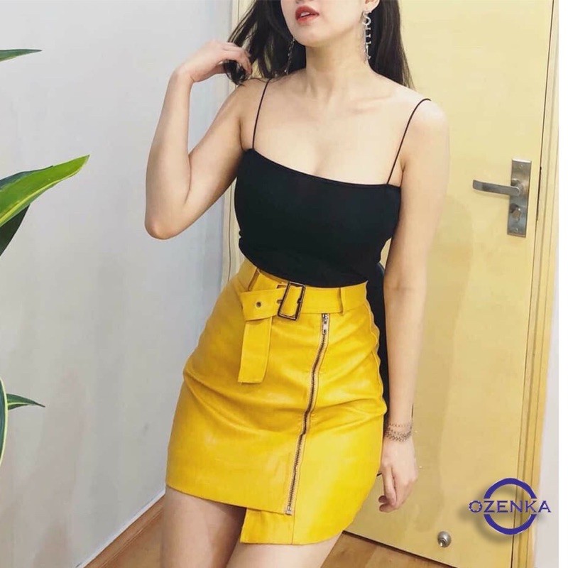 Áo 2 dây bún thun gân( kèm video và ảnh thật)