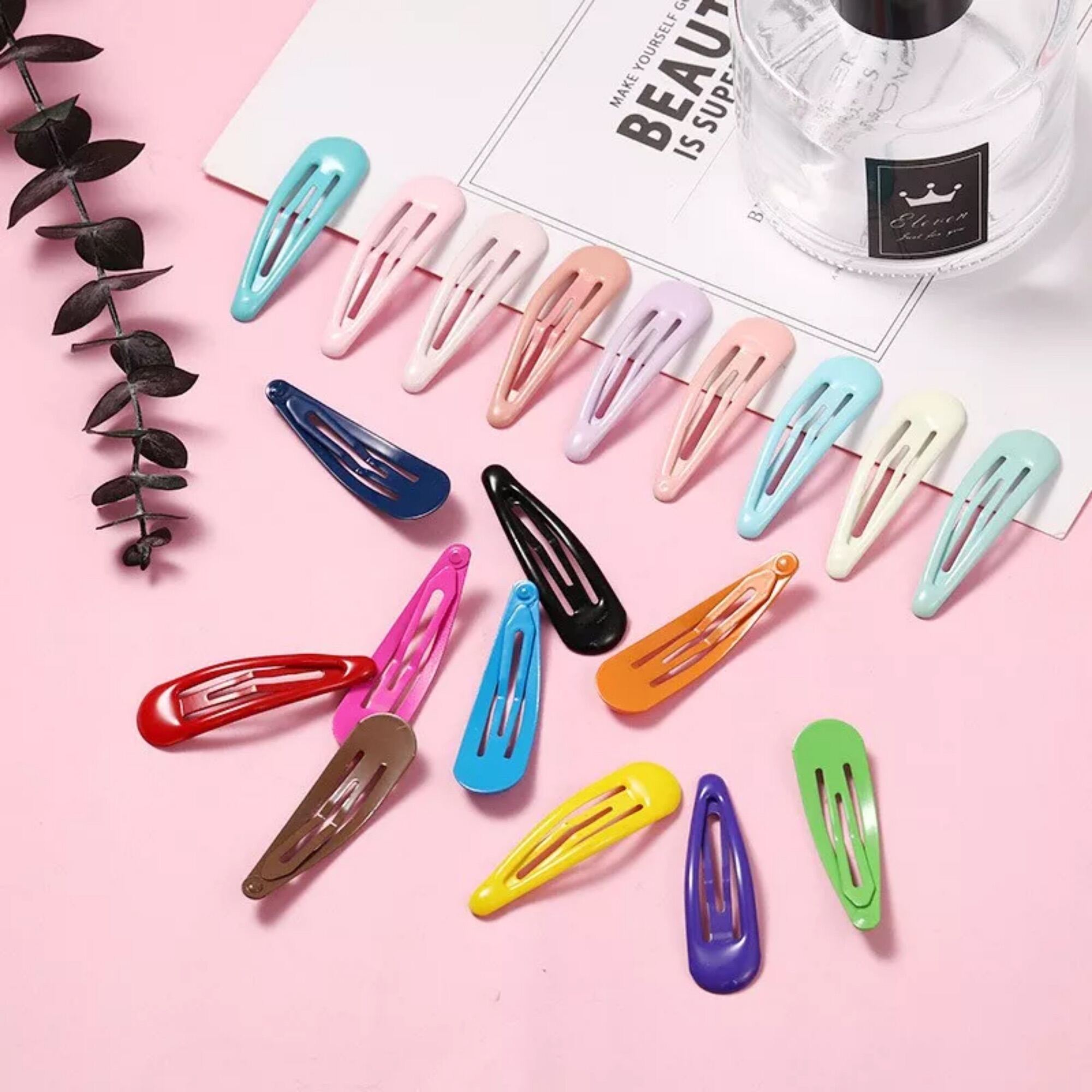 set 3 kẹp tóc mái bật phong cách hàn quốc