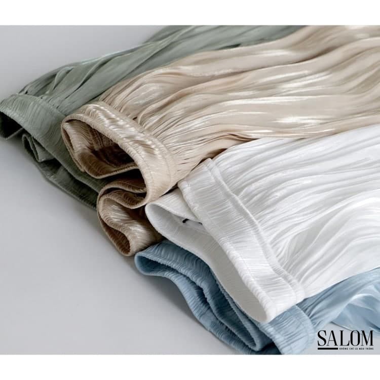 Chân váy Organza dáng dài SALOM