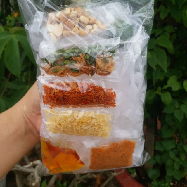 Set bánh tráng trộn siêu ngon