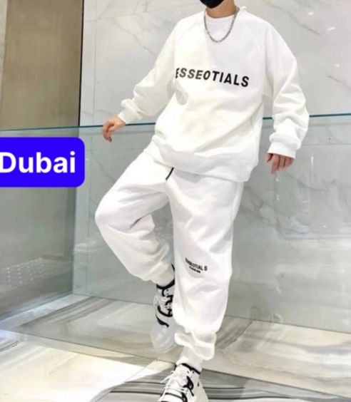 ĐỒ BỘ THỂ THAO HOODIE SWEATER NAM NỮ CHẤT THUN NỈ DA CÁ DÀY ESSENTIALS , SET ĐỒ BỘ THỂ THAO, ĐỒ BỘ MÙA ĐÔNG CHỐNG LẠNH MANG Ở NHÀ VÀ ĐI CHƠI CAO CẤP - DUBAI FASHION