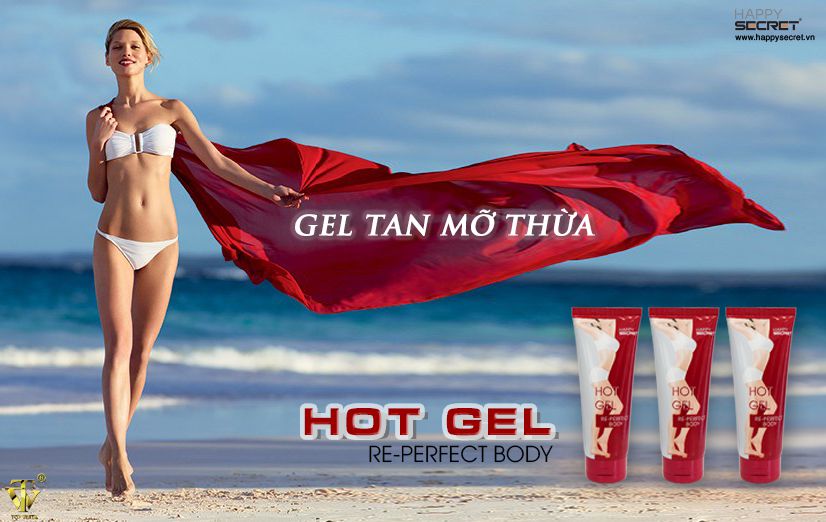 [HCM]GEL TAN MỠ HOT GEL RE-PERFECT BODY