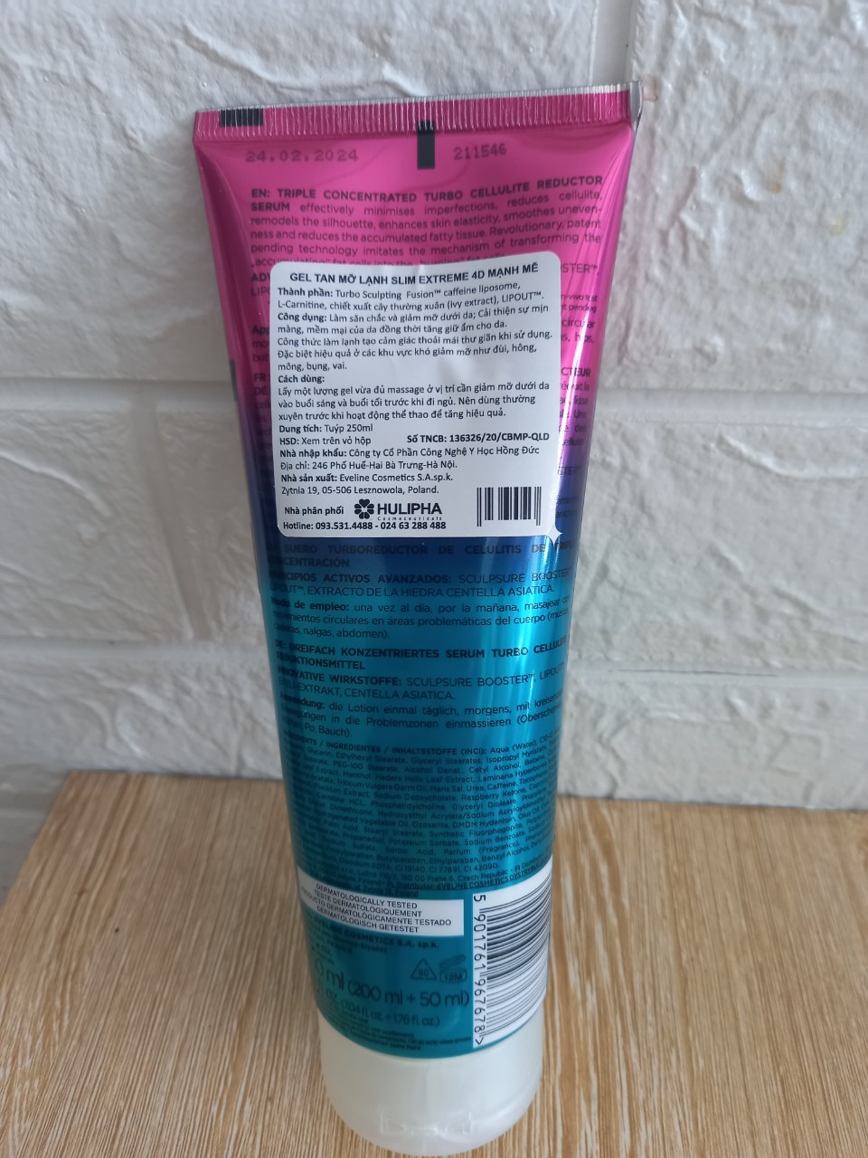 Gel tan mỡ lạnh 4D , cấp tốc