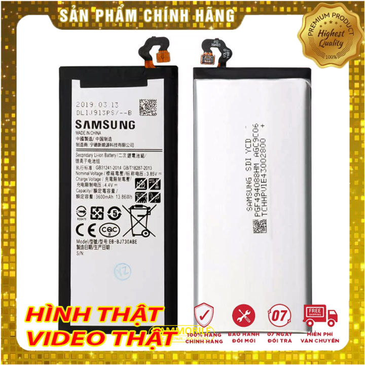Pin samsung galaxy j7 pro-j730 eb-bj730abe + tặng keo dán pin