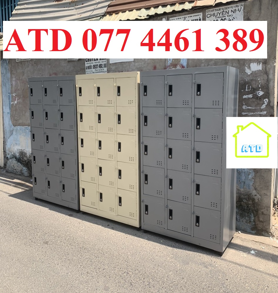 Tủ locker sắt đựng đồ cá nhân giá xưởng- tủ locker nhiều ngăn để đồ nhân viên an toàn có khoá