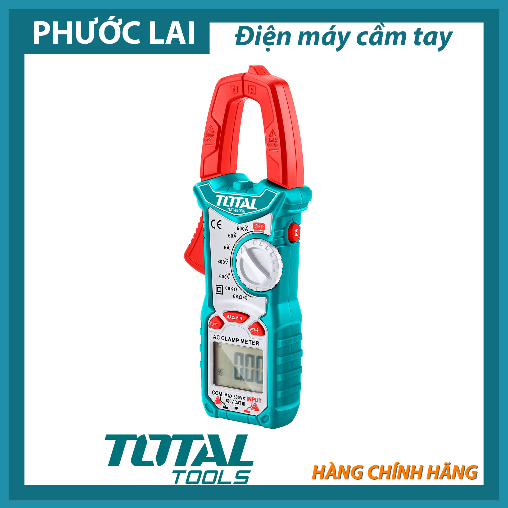 Kềm đo ac kỹ thuật số total tmt46003