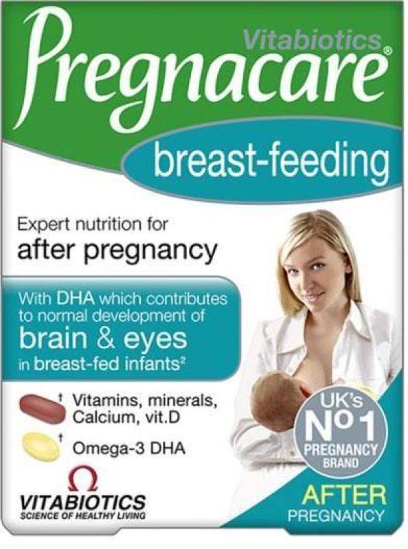Vitamin phụ nữ cho con bú Preganacare hộp 84 viên cao cấp