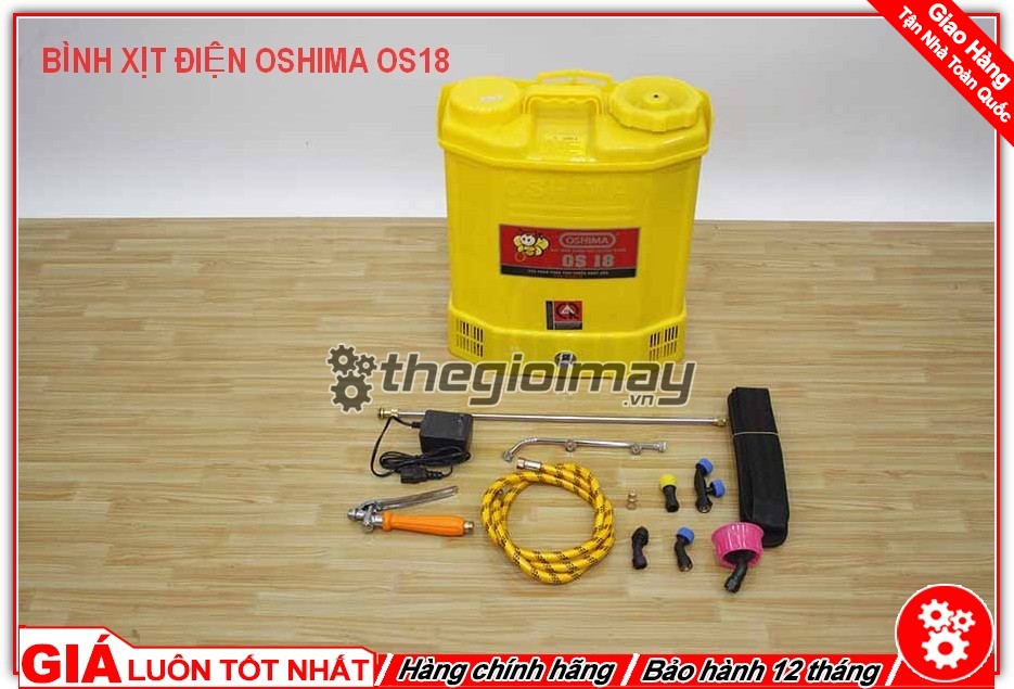 [HCM]Bình xịt điện oshima os18 -18 lít