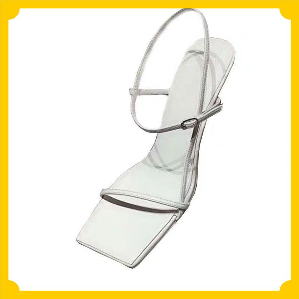 Sandal quai mảnh 7p gót cao cấp TDS22