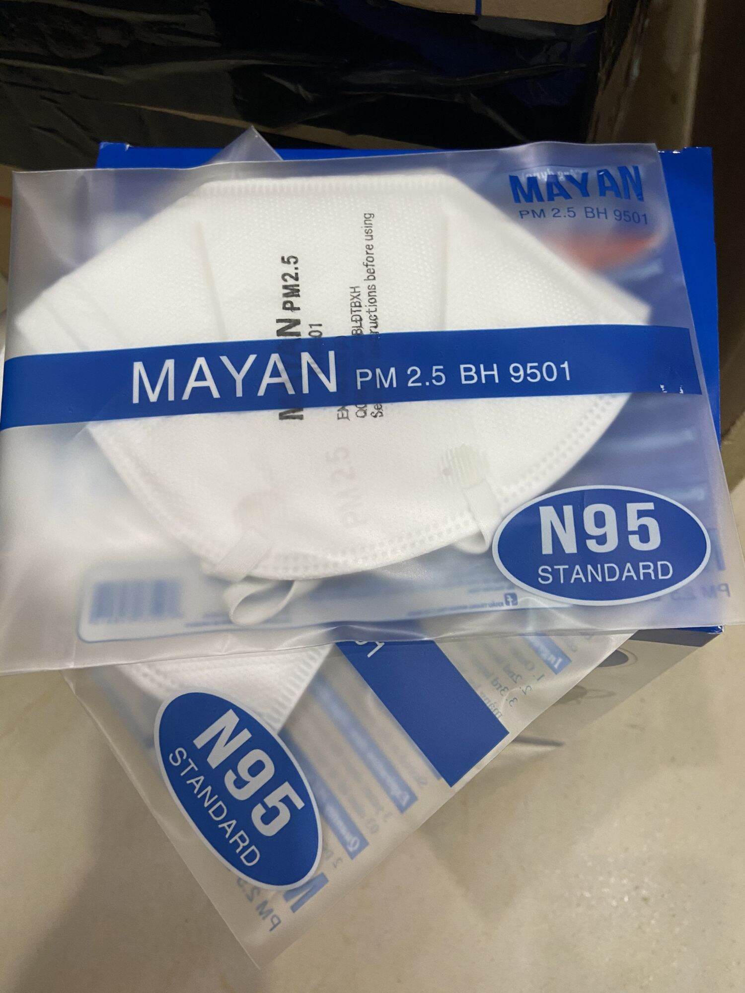 Khẩu trang N95 MAYAN 5 Lớp (10 cái)