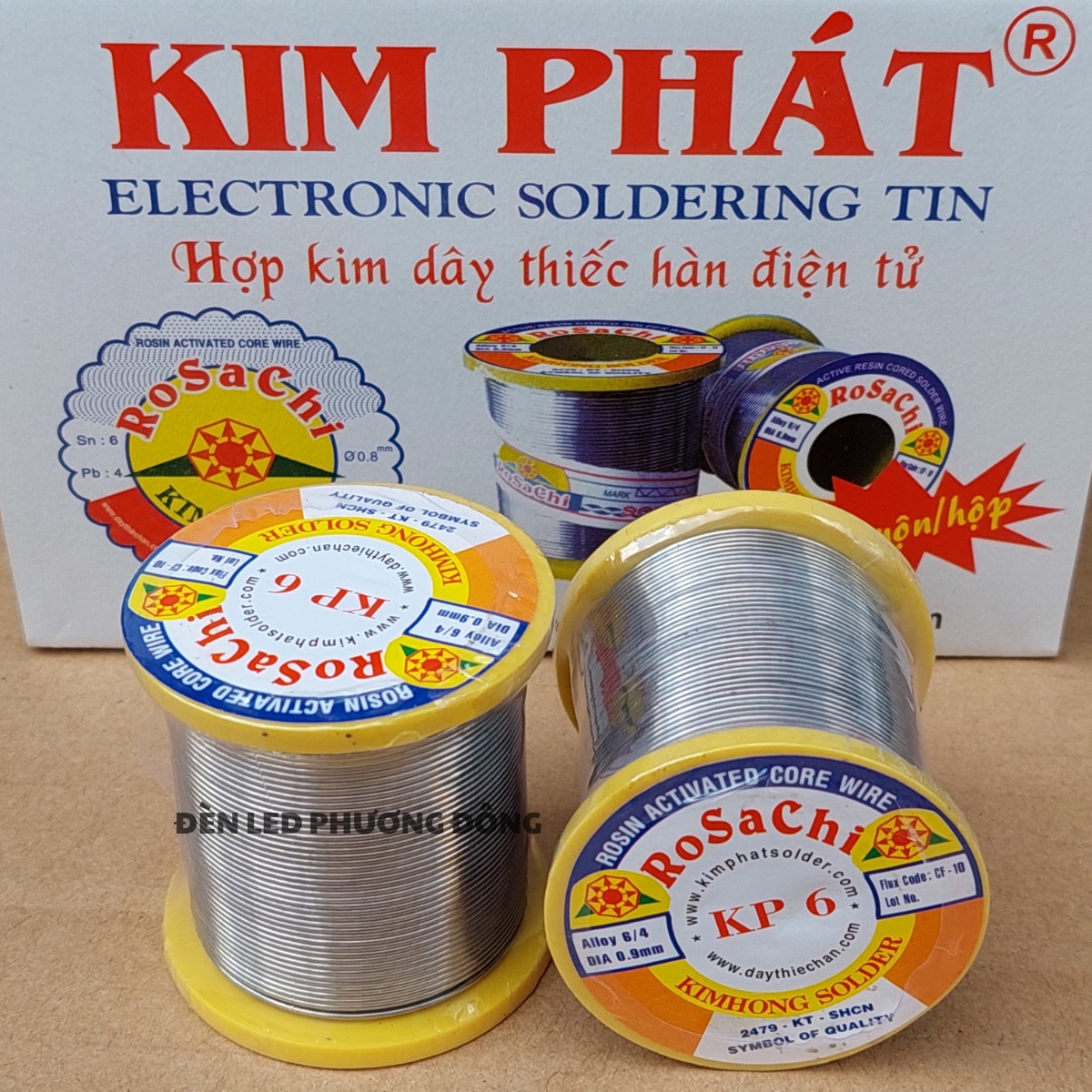 Chì hàn (thiếc hàn) điện tử Kim Phát