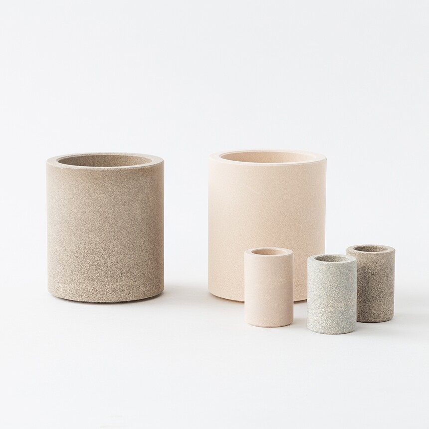 Ly đựng bàn chải bằng đá Diatomite - JAJU