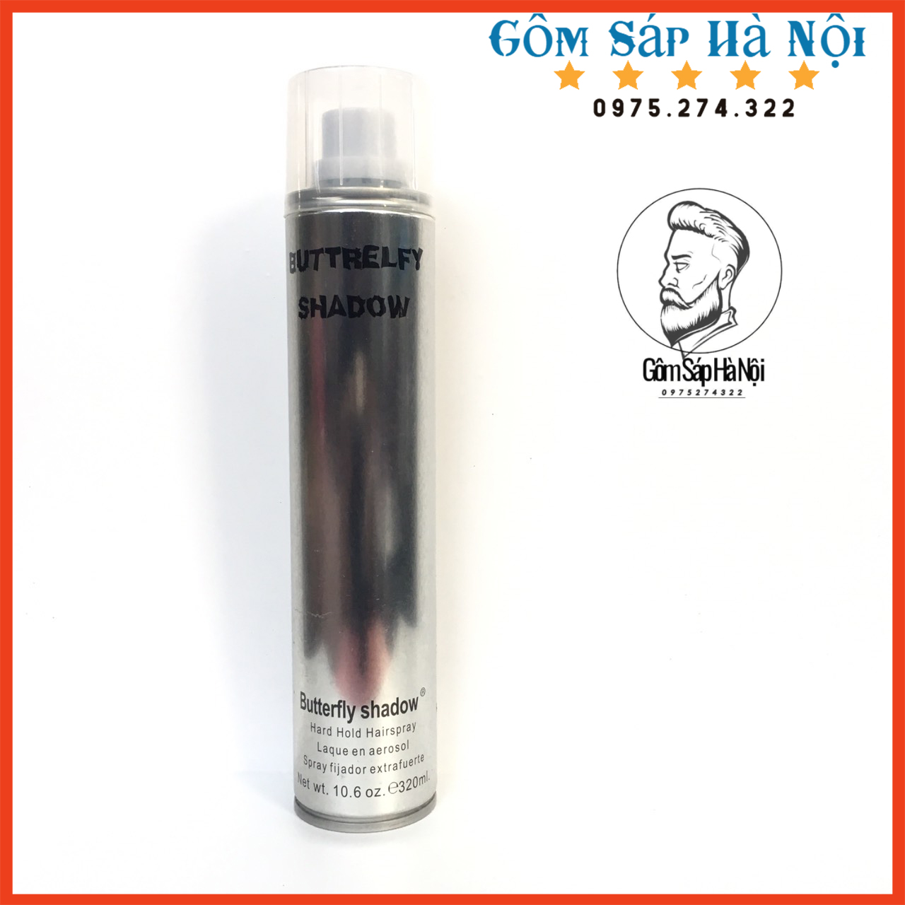 Gôm Xịt Tóc Butterfly Shadow 320ml