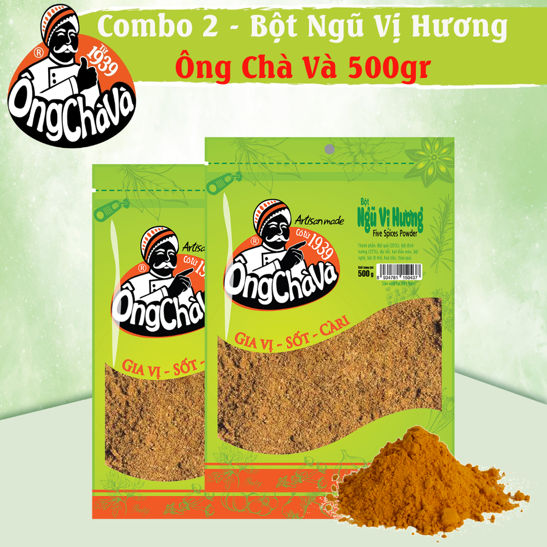 Bột Ngũ Vị Hương Ông Chà Và 500g