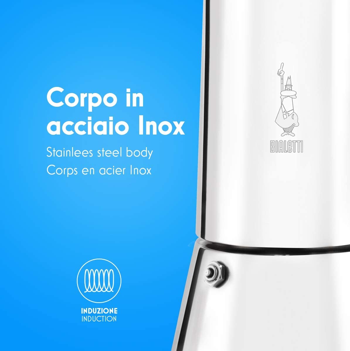 [HCM]Ấm pha cà phê Bialetti New Venus Induction 6 Cups