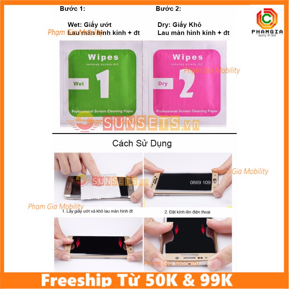 Kính cường lực Xiaomi Note 6 Pro full màn, full keo