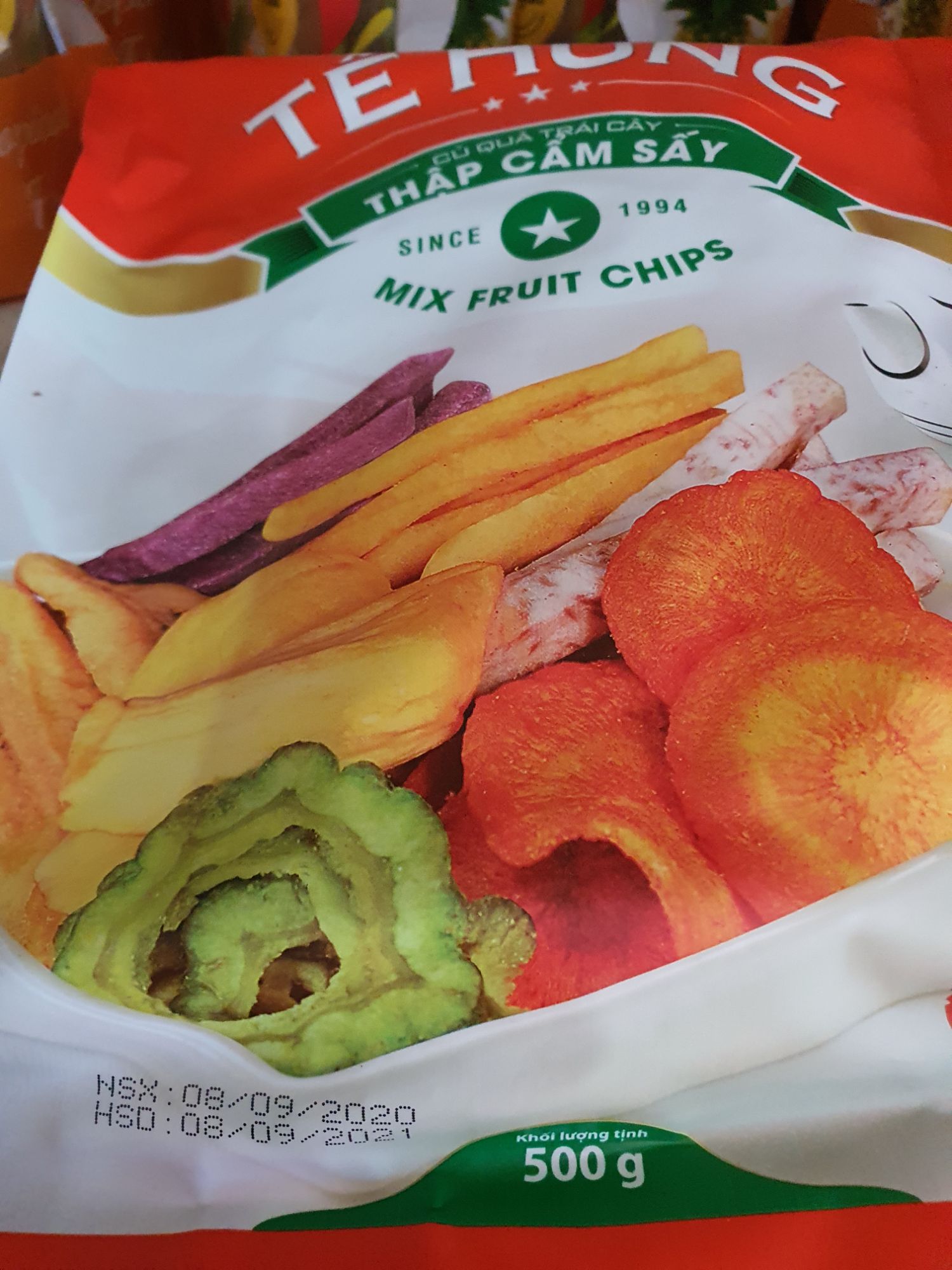 Trái Cây Sấy Giòn Tề Hùng 500G