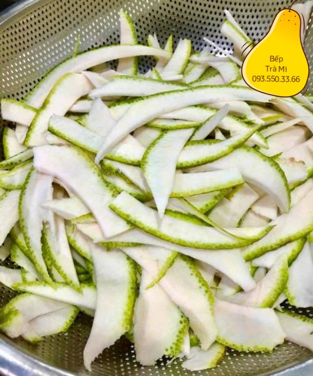 Vỏ Bưởi Chanh Dây Sấy Giòn