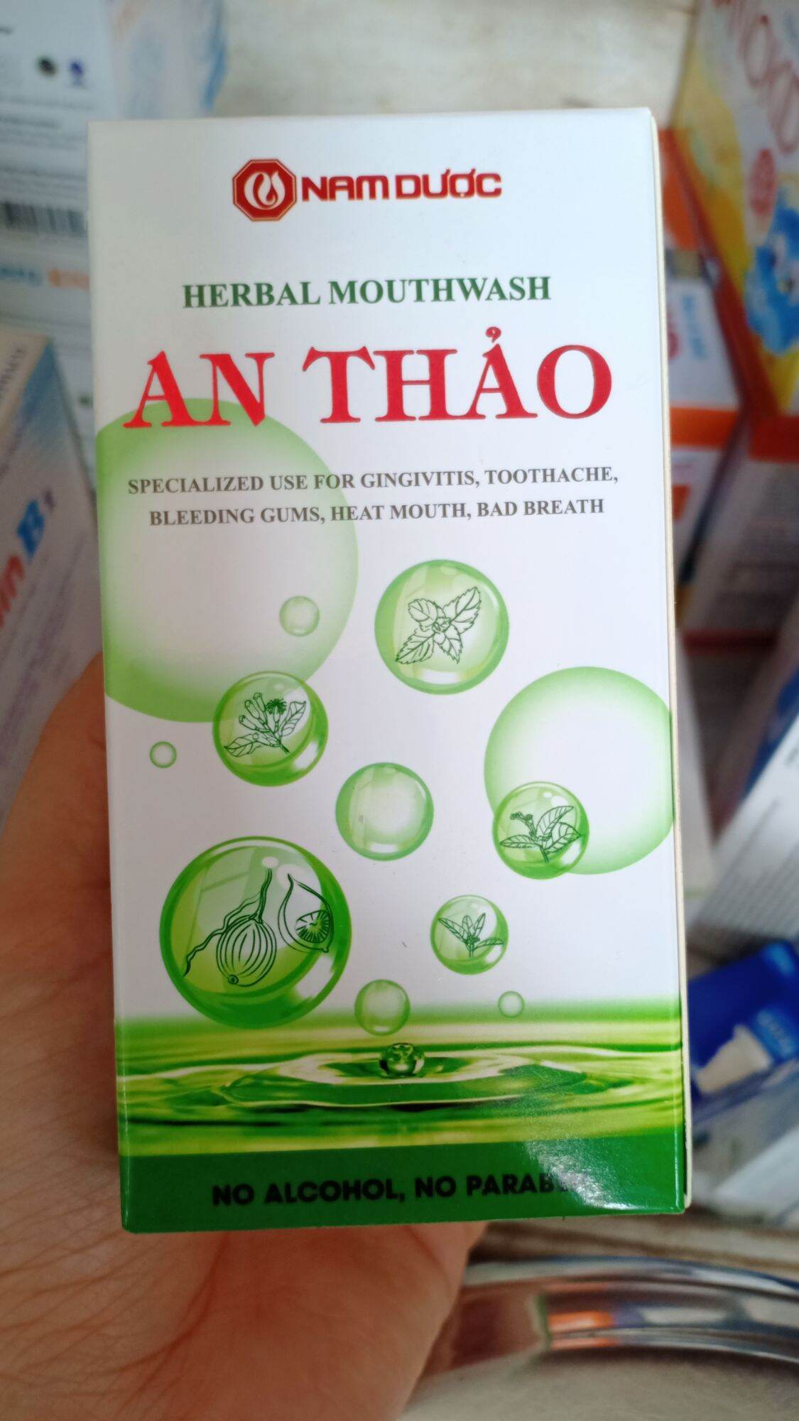 [Nhập RS0822 giảm 30k cho đơn 99k]Nước súc miệng thảo dược An Thảo