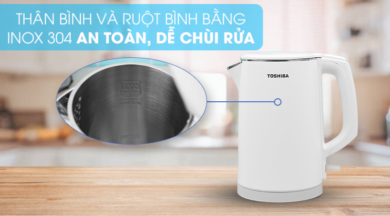 [HCM]Ấm siêu tốc Toshiba KT-15DS1PV