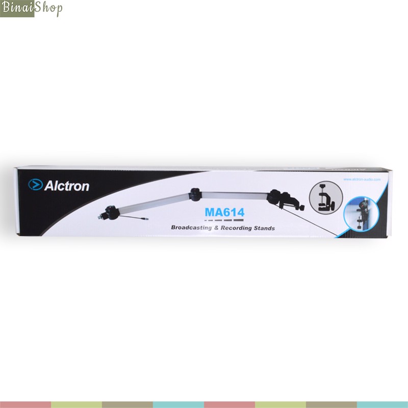 Chân kẹp bàn cho micro condenser Alctron MA614
