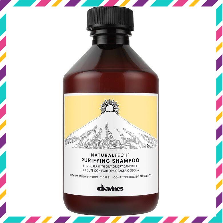 Dầu gội cho da đầu bị gàu DAVINES PURIFYING Shampoo 250ml