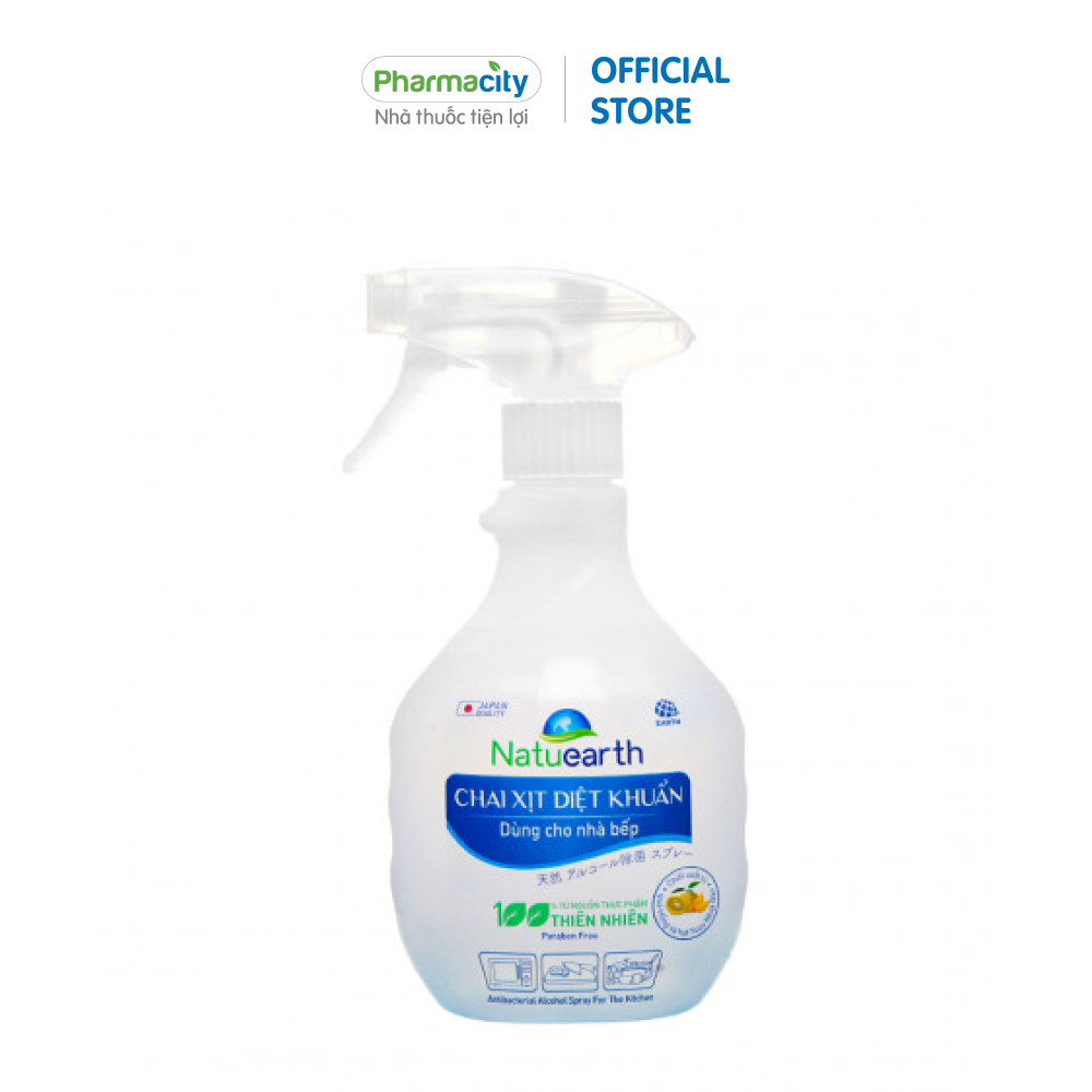 Xịt diệt khuẩn đa năng Natuearth Plus (410ml)