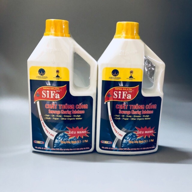 Nước thông tắc cống siêu mạnh SIFA