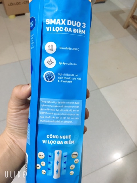 lõi lọc nước 123 karofi chính hãng- máy lọc nước ro