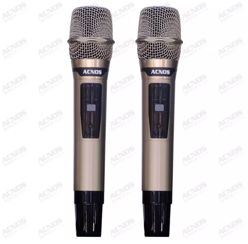 Vang Số Chỉnh Cơ Acnos Mi30S Chính Hãng- Micro Dùng Karaoke Gia Đình ,Ôtô, Loa Bluetooth - Kèm 2 MIRO Không Dây Sóng UHF Cao Cấp.Chống Hú FBX ,3 Chế Độ Vang, Echo, Reverb, Delay, ,Tích Hợp Bluetooth 5.0, USB,AUX, OPTICAL